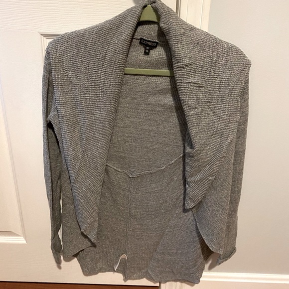 Express grey cardigan - Picture 1 of 3